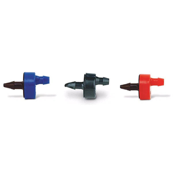 Rain Bird Drip Irrigation Spot Watering Dripper/Emitter, 0.5, 1 & 2 Gallon Per Hour