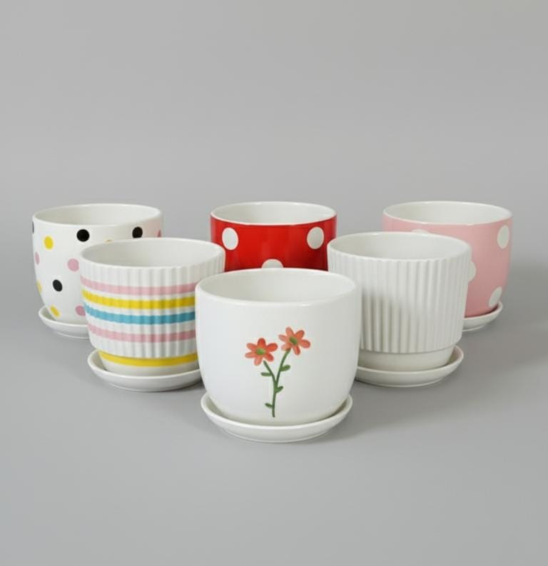 Pots Ceramic Indoor Plants